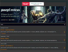 Tablet Screenshot of gamrgrl.com